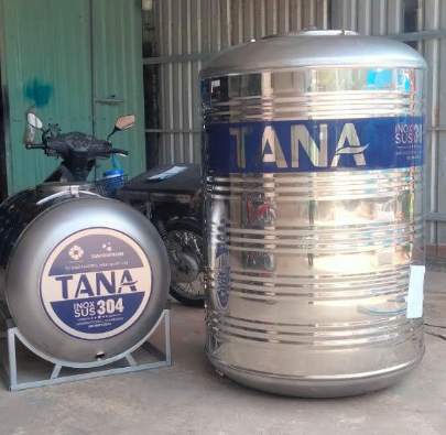 Bồn đứng 2000ml Inox 304 Tân Á - Đại Thành (ĐÃ GIẢM, KÉO LẦU +140K)