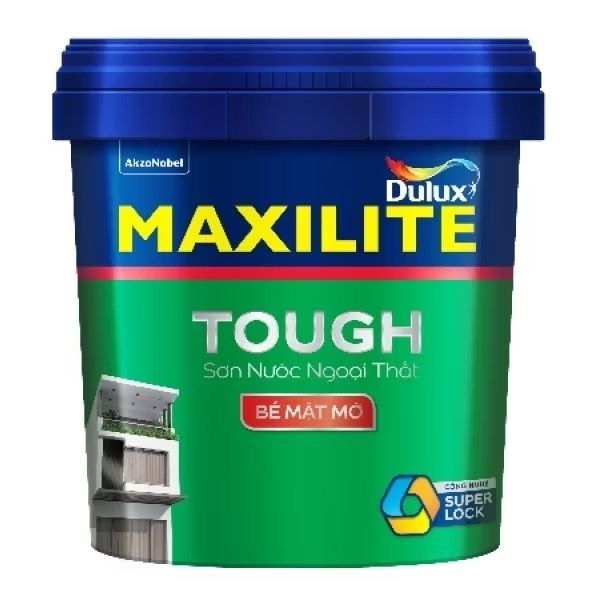Sơn ngoài trời maxilite tough mờ trắng 5L