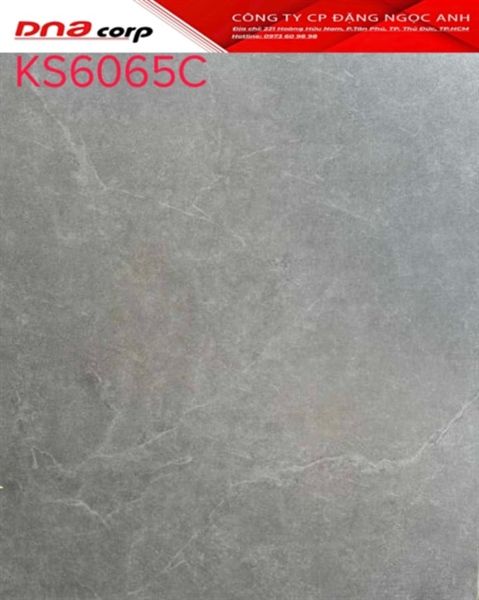 60*60 KS6065C Gạch lát nền đá mờ (T=4V=1.44M)