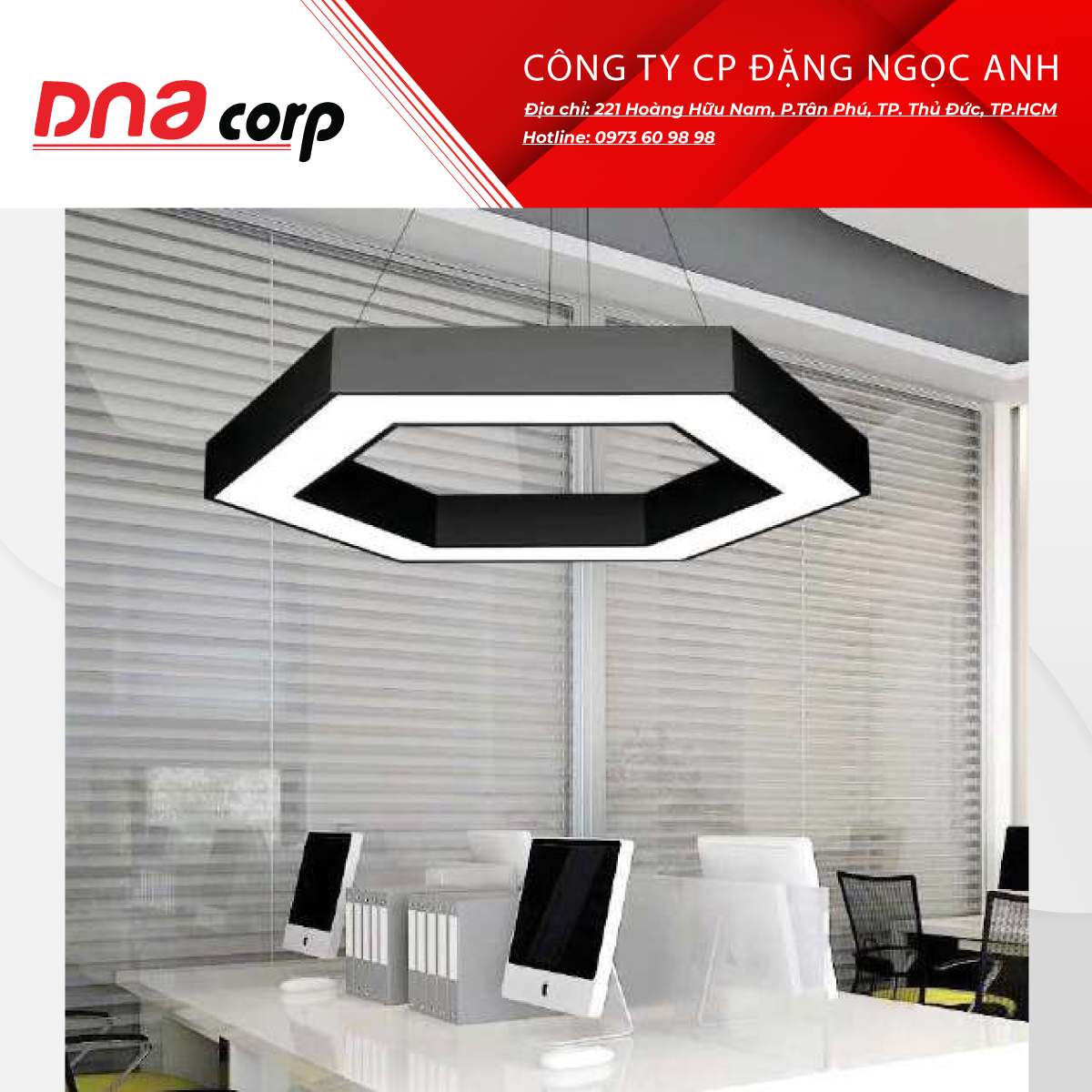 Đèn thả công nghiệp THCN 209A - 18