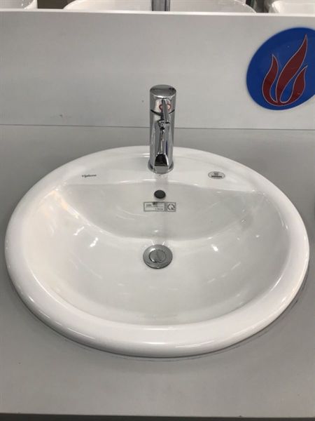 lavabo dương vành viglacera cd1 ĐẪ GIẢM