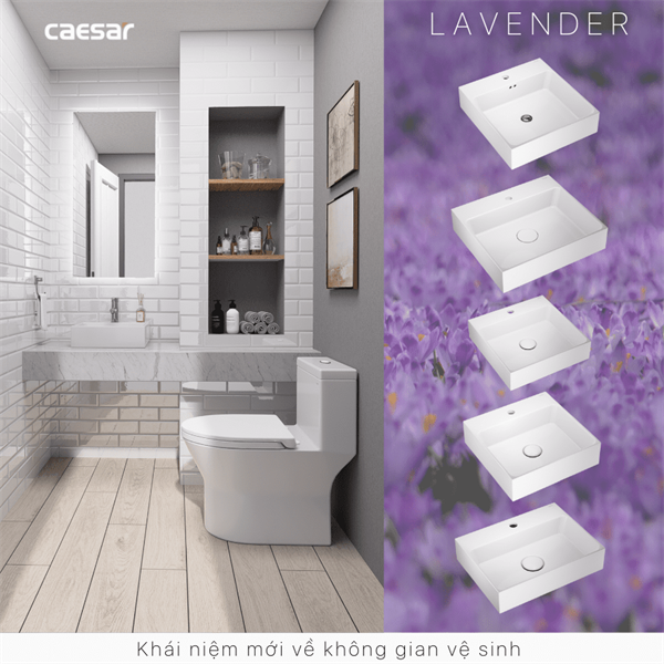 Caesar lavabo đặt trên bàn LF5263
