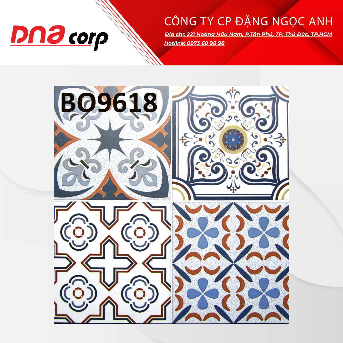  Gạch lát nền 30*30 BO9618 