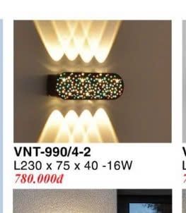 vnt990/4-2 đèn trang trí verona