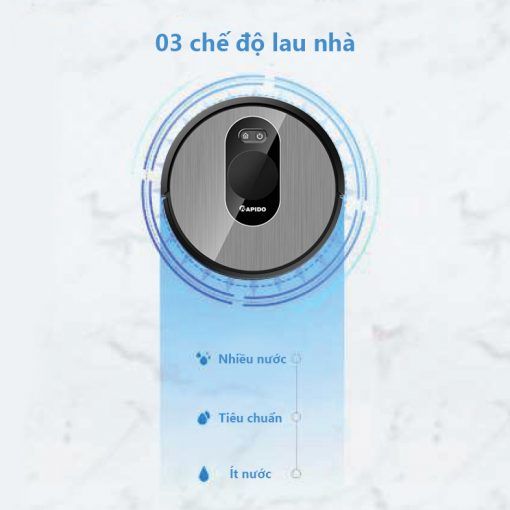  Robot hút bụi và lau nhà Rapido R8S – Chính hãng –(MG300) –6650–#Robot_R8s 