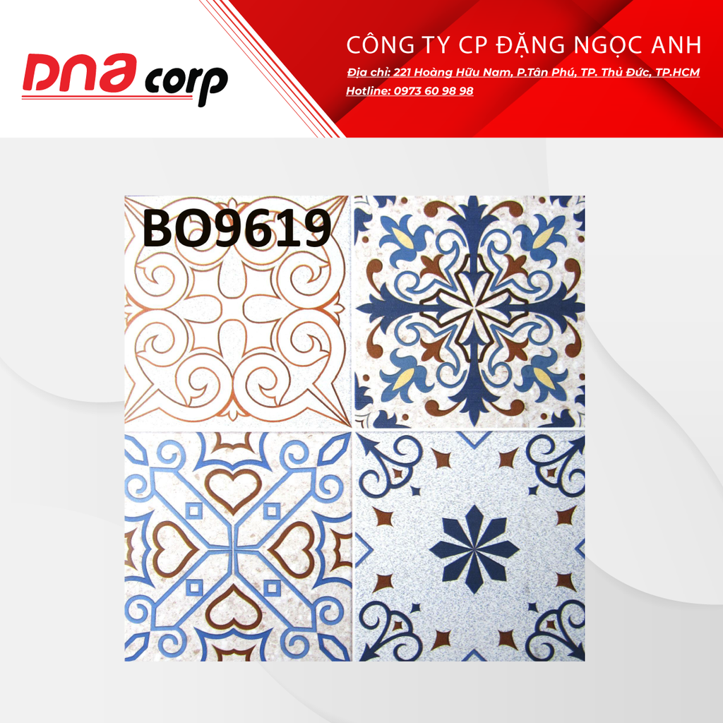  Gạch lát nền 30*30 BO9619 