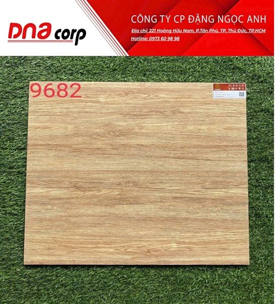 60*60 9682 Gạch đá mờ lát nền gỗ Prime