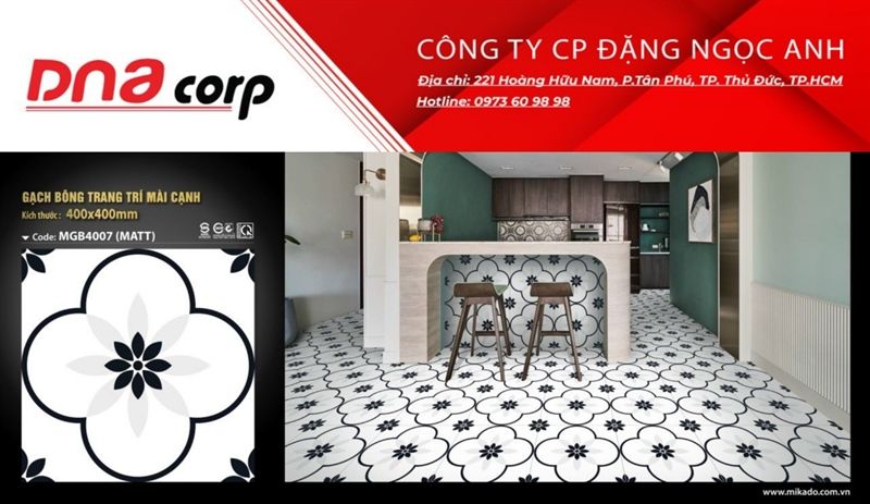 40*40 MGB4007 Gạch sân vườn (T=6V=0.96M)