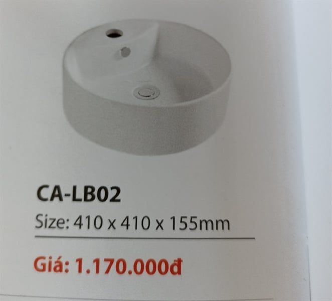 CaLB02 lavabo tròn