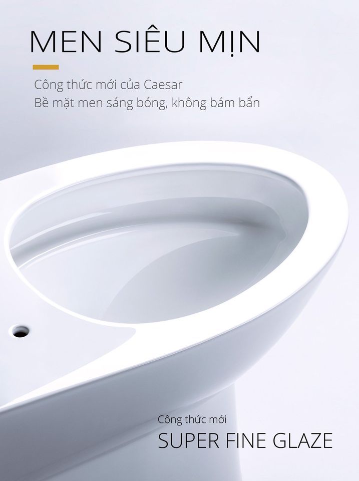  Bàn Cầu Hai Khối Nắp Êm - CD1340 