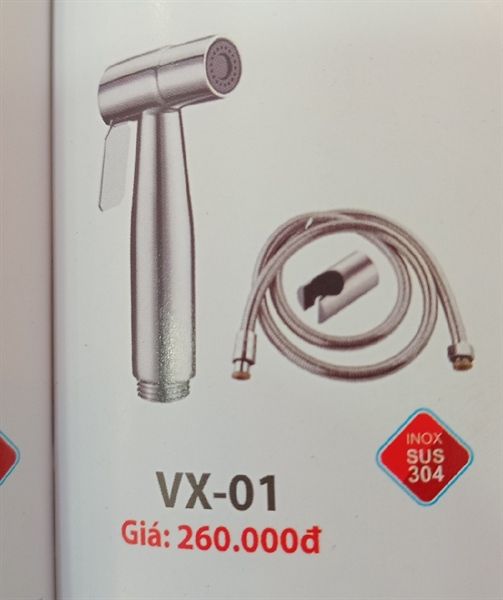 Xịt vệ sinh Vx01 inox 304