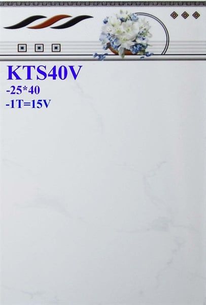 25*40 KTS40V đầu viền ( T=15V= 1.5M )