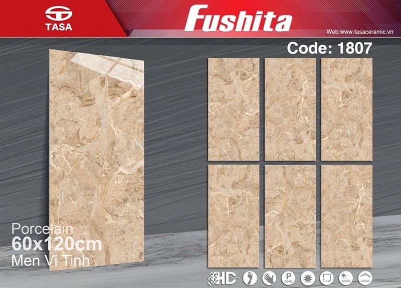 60*120 TSA1807 Gạch lát nền bóng kiếng ( T=2V=1.44M )