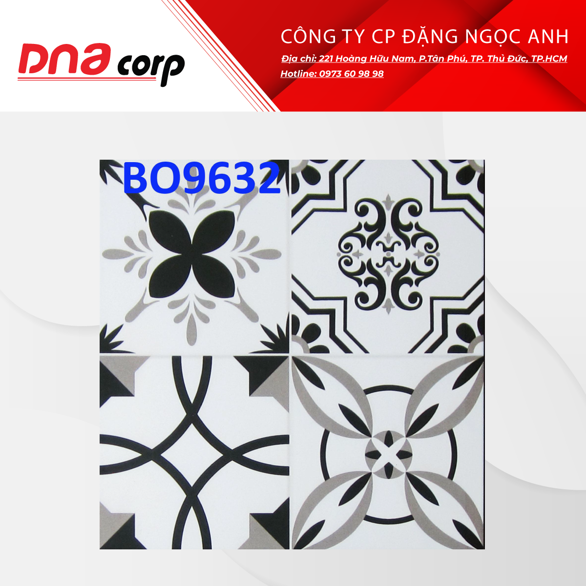  Gạch lát nền 30*30 BO9632 