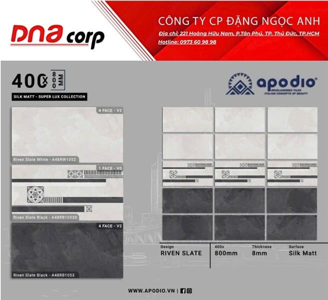 40x80 A48PG1052 Gạch ốp tường, lát sàn - nhạt