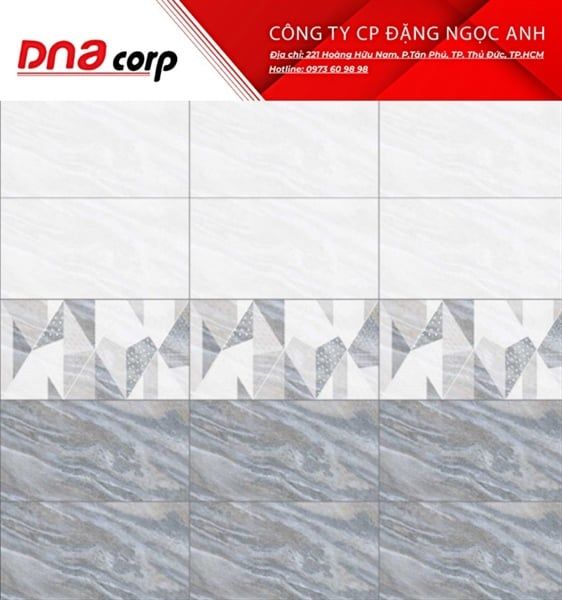 đậm 40*80 40813TD Gạch ốp tường đá mờ matt