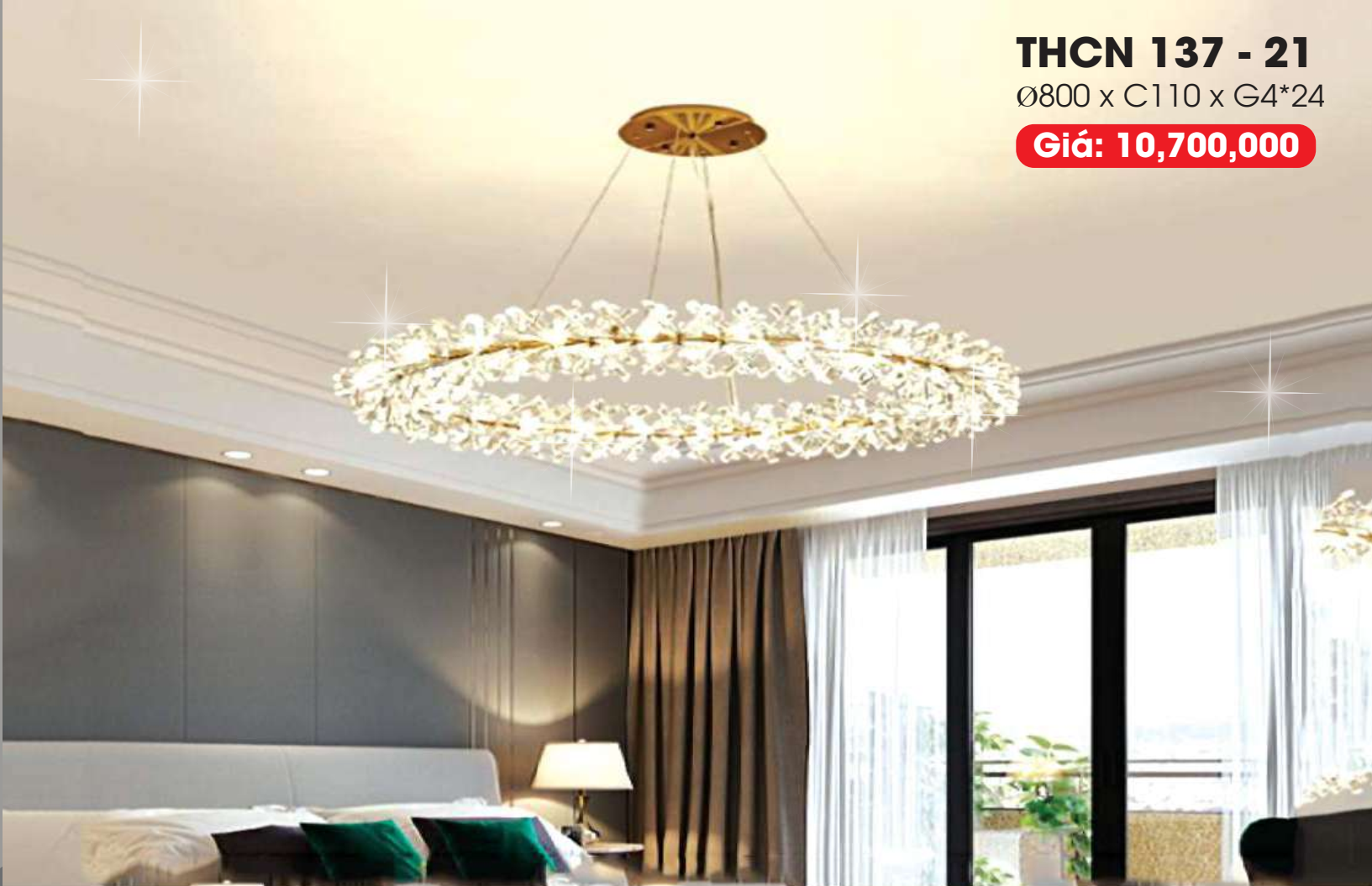  Đèn thả công nghiệp THCN 137 - 21 