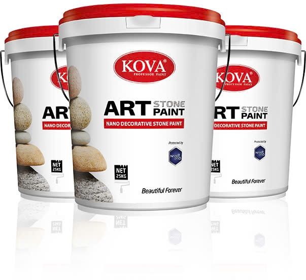 sơn giả đá kova1537 thùng20kg