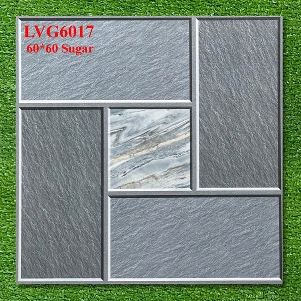 60*60 LVG6017 Gạch men Sugar lát nền sân vườn