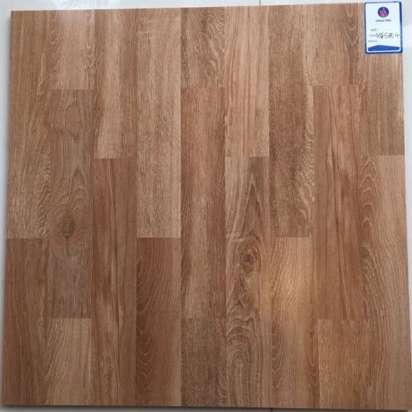 60*60 VG6004 Gạch lát nền giả gổ bán sứ mờ Viglacera (1.44m/4v/th)