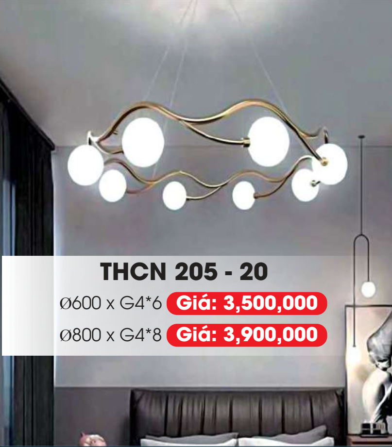  Đèn thả công nghiệp THCN 205 - 20 