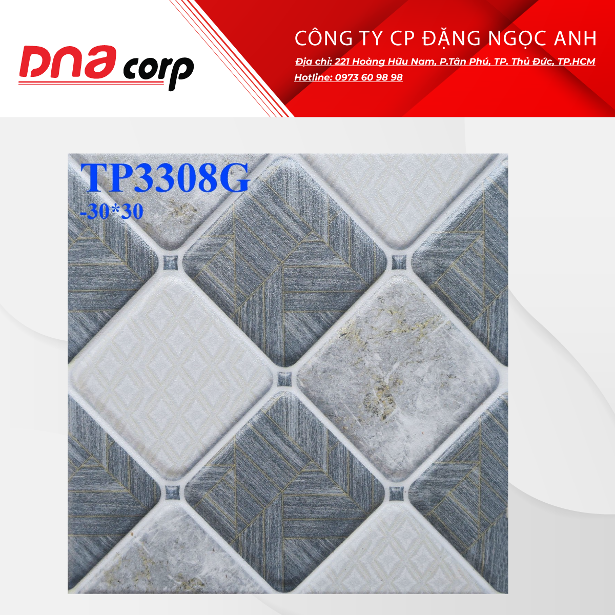 Gạch lát nền 30*30 TP3308G