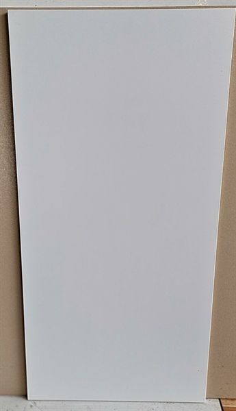 30*60 W3060M Gạch ốp tường trắng trơn men mờ xương trắngShija (T=10V=1.8M)