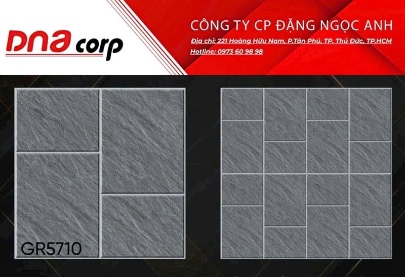 Gạch sân vườn cao cấp GR5710 Royal 50*50
