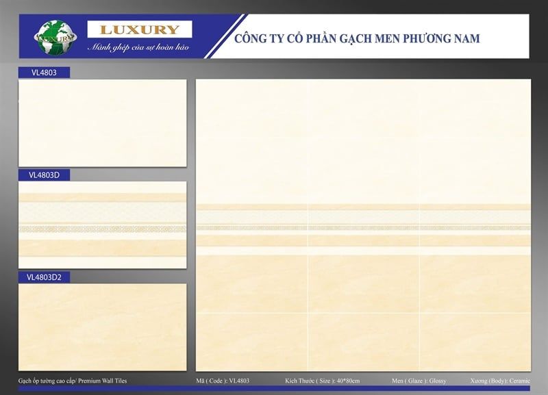thân đậm 40*40 men mikado vl4803d2( tông vàng)