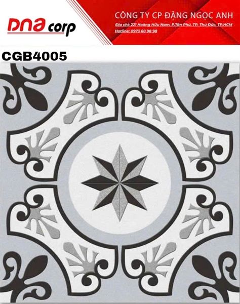 40*40 CGB4005 Gạch trang trí Mikado (T=6V=0.96M)