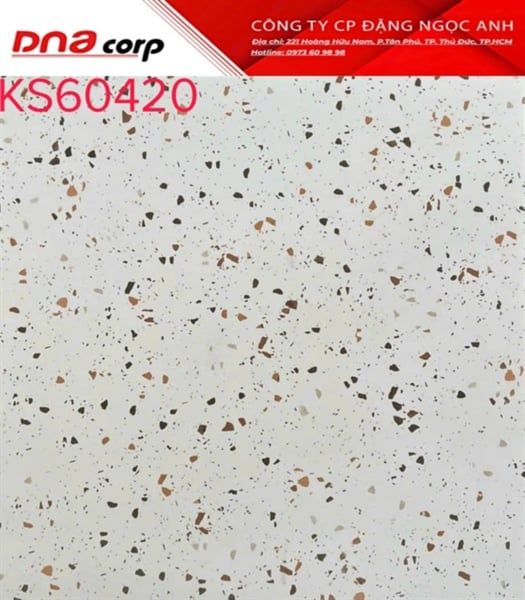 60*60 KS60420 Gạch lát nền đá mờ ( T=4V=1.44M )