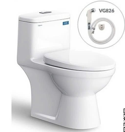 Bàn cầu 1K Viglacera BL5V ( tặng xịt )