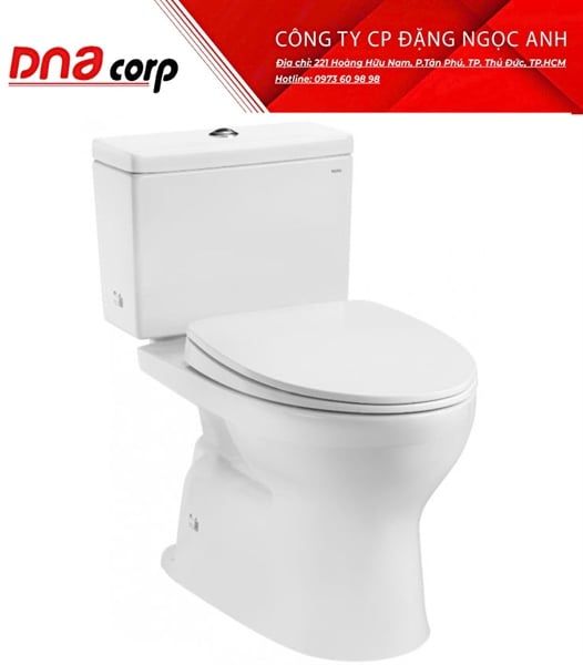 CS302DT3 Bàn cầu hai khối kèm nắp đóng êm TC385VS