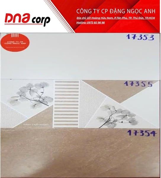 30*60 17355 Gạch ốp tường men mờ Điểm