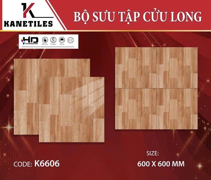 men60*60 gỗ bóng k6606