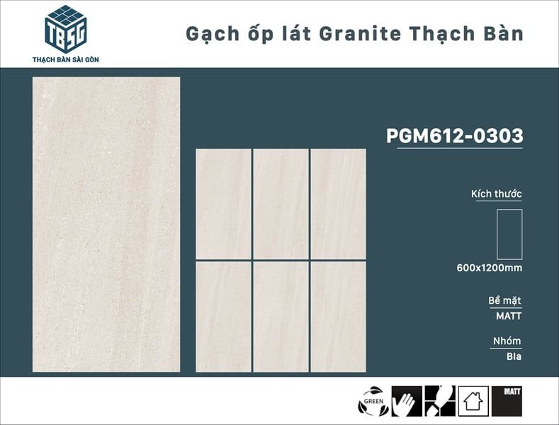 PGM612-0303 MATT THẠCH BÀN