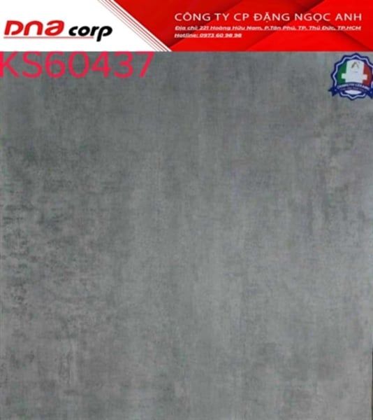60*60 KS60437 Gạch lát nền đá mờ ( T=4V=1.44M )