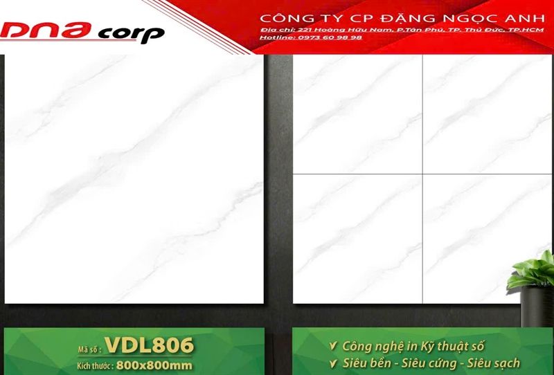 80*80 VDL806 Gạch đá BK lát nền Mikado
