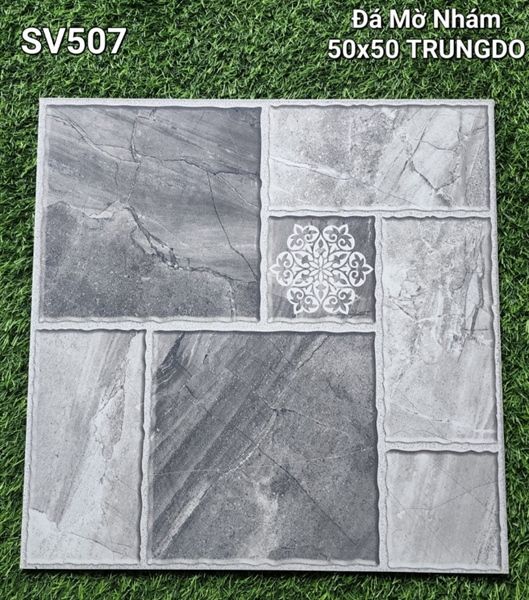 50*50 SV507 Gạch sân vườn đá mờ Trung Đô ( T=4V=1M )