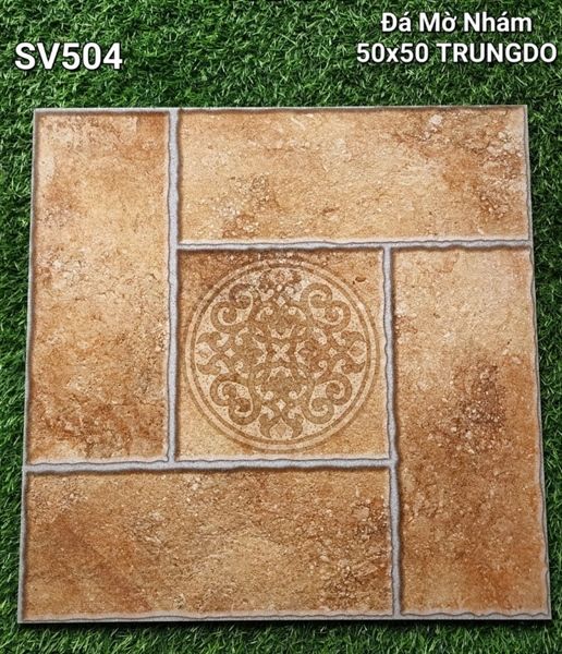 50*50 SV504 Gạch sân vườn đá mờ Trung Đô ( T=4V=1M )