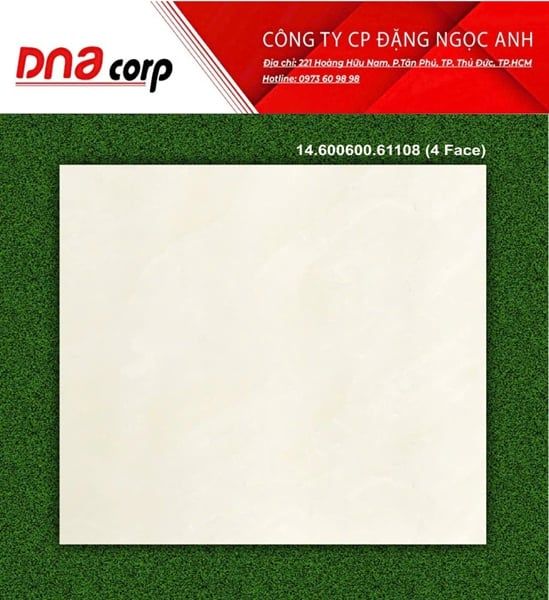 60*60 61108 Gạch men lát nền 4 face Prime