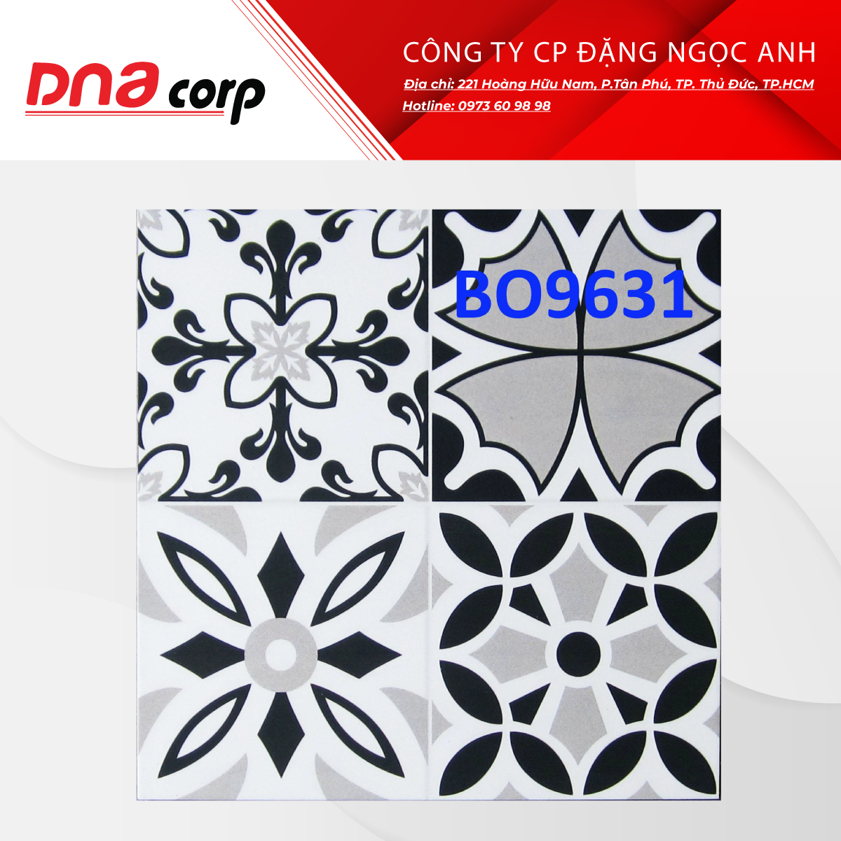  Gạch lát nền 30*30 BO9631 