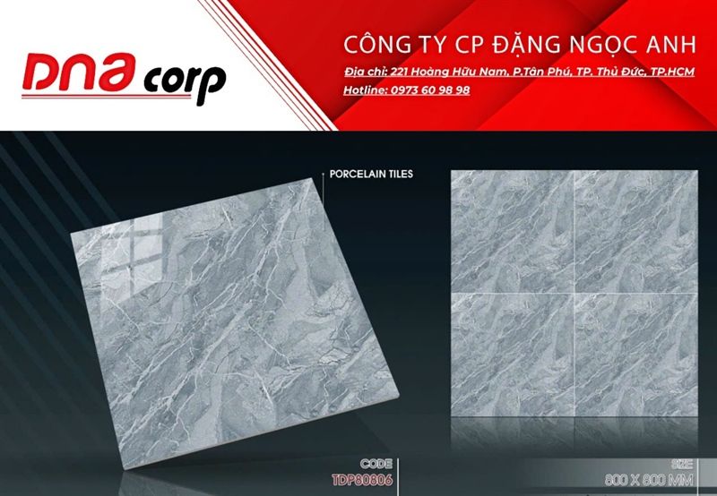 80*80 TDP80806 Gạch lát nền bóng kiếng Pancera