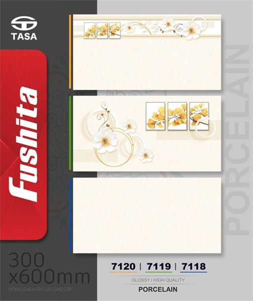 30*60 Tasa 7118 Gạch ốp tường đá bóng viên thân ( T=8v=1.44m )