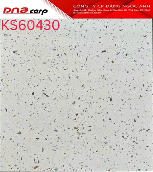 60*60 KS60430 Gạch lát nền đá mờ ( T=4V=1.44M )