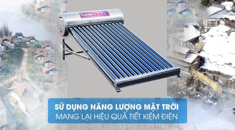 máy năng lượng rapido ông dầu 200lit ruby( đã giảm giá, bao lắp đặt,có pk)