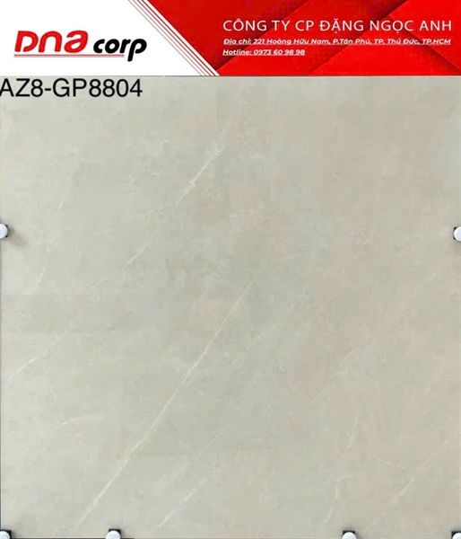 80*80 Gạch lát nền BK AZ8 GP8804 (T=3V=1.92M)