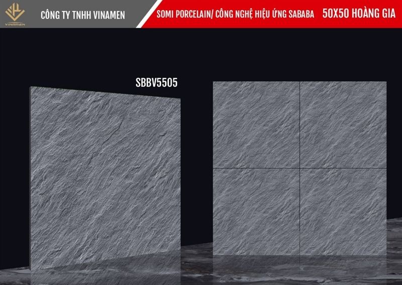 50*50 SBBV5505 Gạch lát nền sân vườn VNM