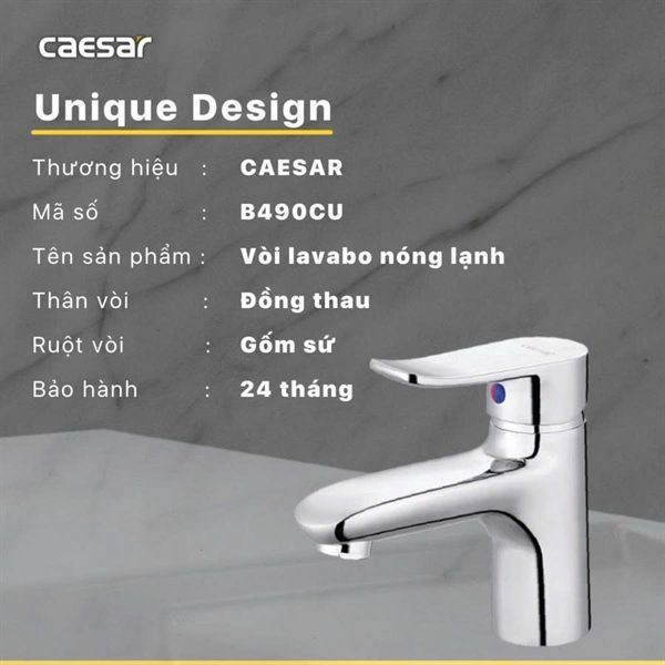 vòi lavabo lạnh B409CP ( có bộ xả ty)