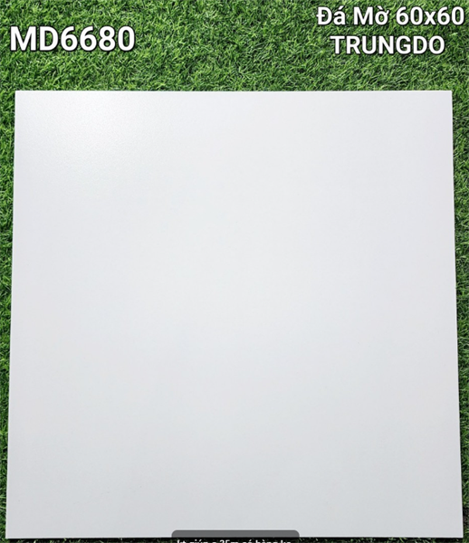 60*60 MD6680 Gạch lát nề đá mờ trắng ( T=4V=1.44M )